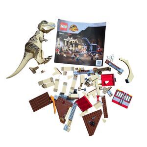 Lego Jurassic World 76948 T-Rex Replacement Dinosaur + Extras Accessories READ